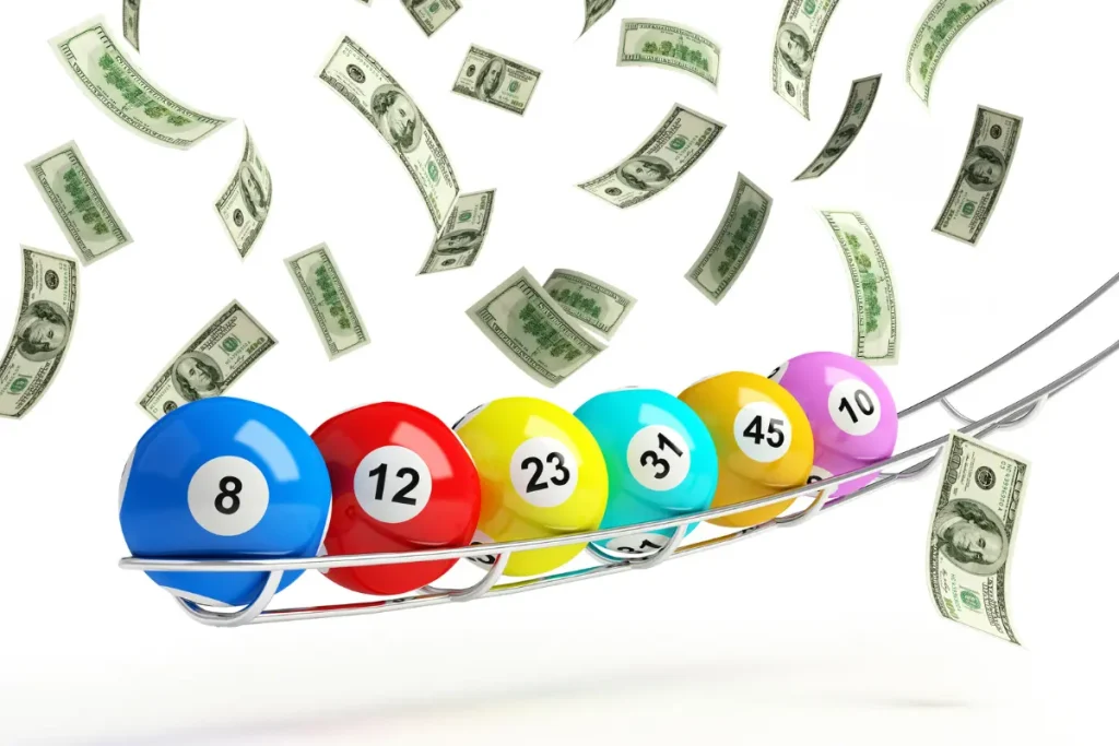 Ganar dinero en la lotería inglés